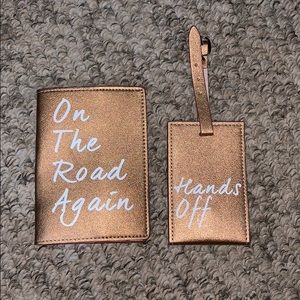 On The Road Again FFF Passport Case/Luggage Tag